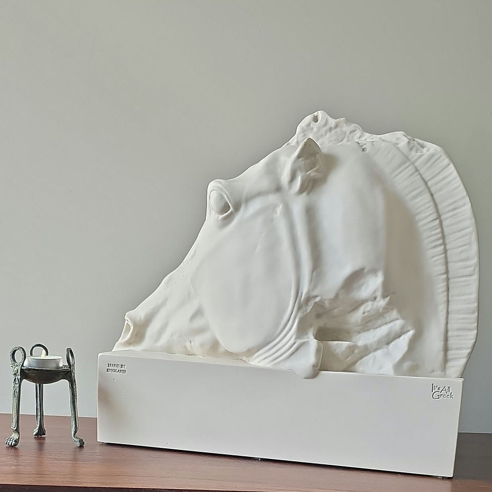 Thumbnail: marble horse of Selene from the Parthenon (large)