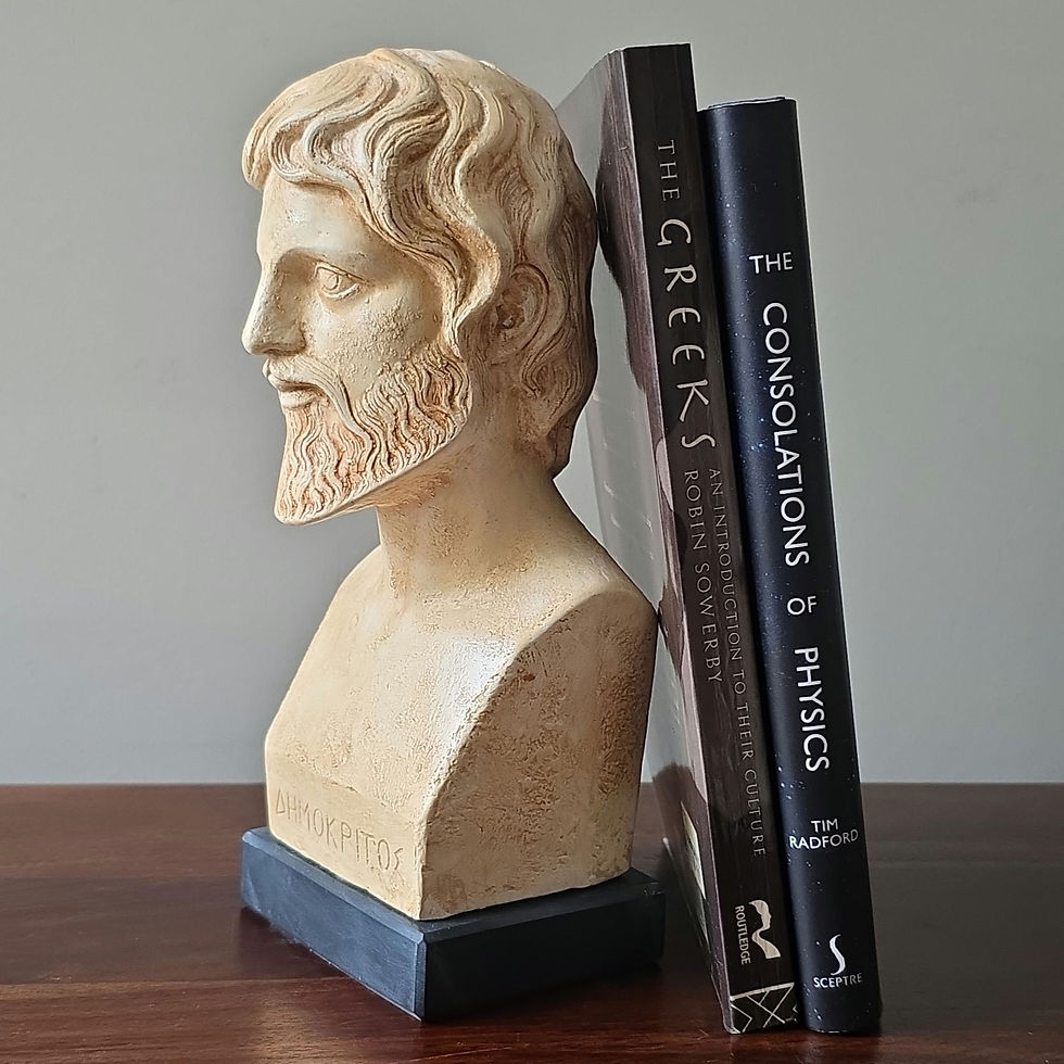 Thumbnail: bust of Demokritos the philosopher