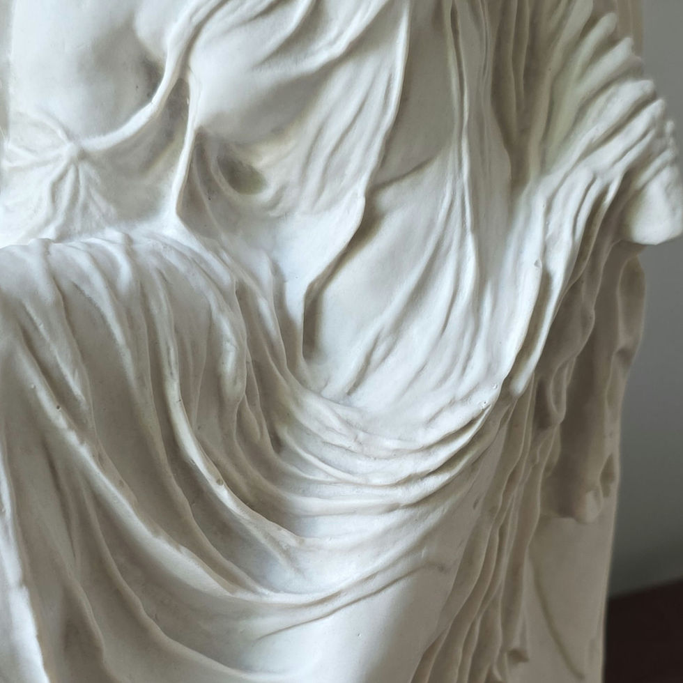 marble relief of Nike from her temple on the Akropolis