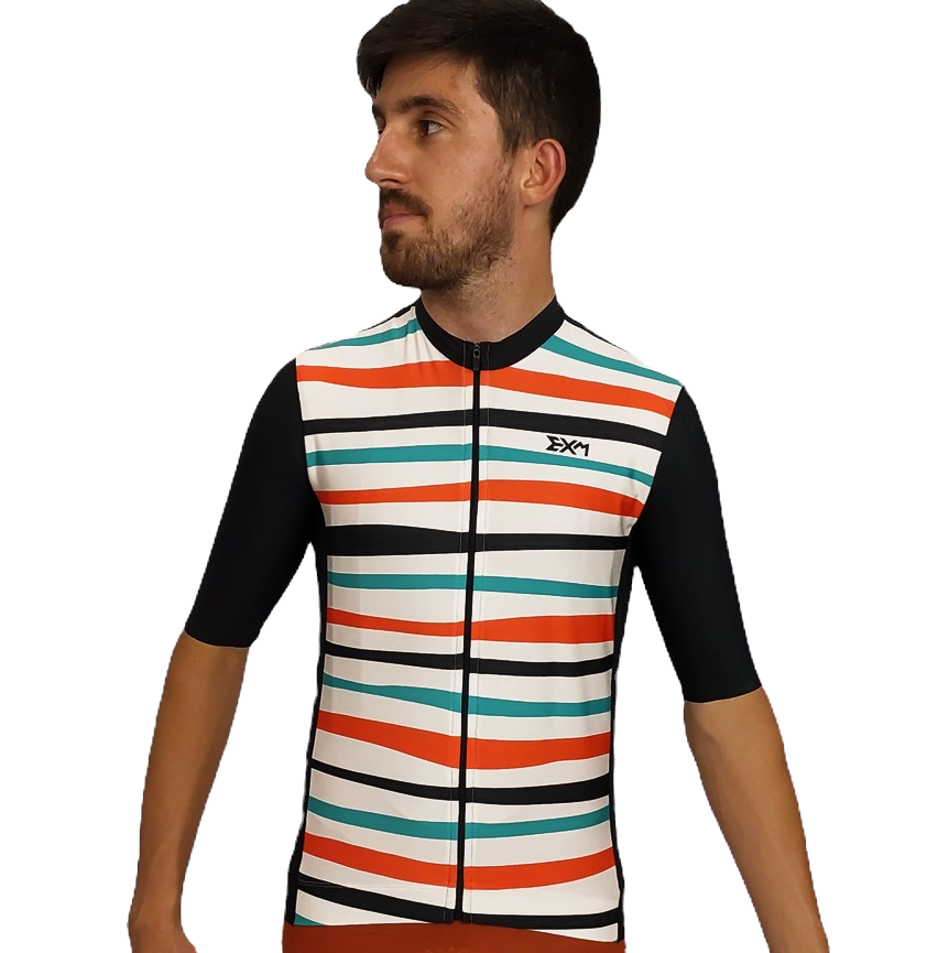 Miniatura: Camisa Ciclista EXM  -  Strokes