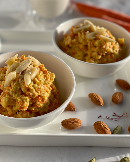 Carrot Almond Halwa