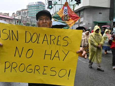 Bolivia enfrenta protestas masivas por inflación y crisis económica