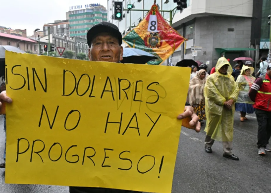 Bolivia enfrenta protestas masivas por inflación y crisis económica