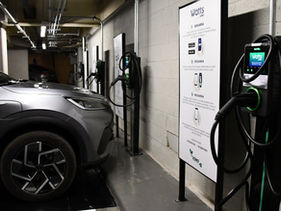 Estaciones de recarga eléctrica de autos en Puebla