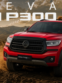GWM transforma su línea de pick ups e incorpora la híbrida P300