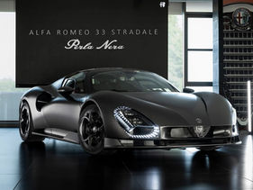 Alfa Romeo 33 “Perla Negra” aparece en Lombardia para dejar huella