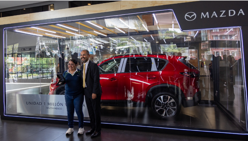 Mazda México logra un millón de autos vendidos en el país