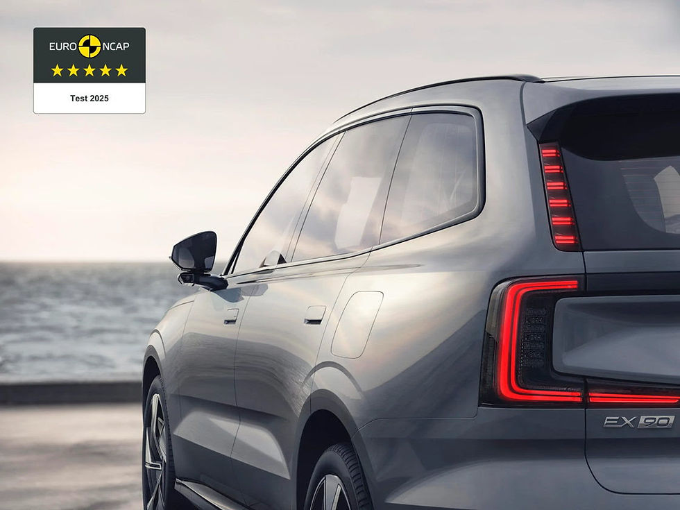 Obtiene Volvo EX90 5 estrellas de Euro NCAP