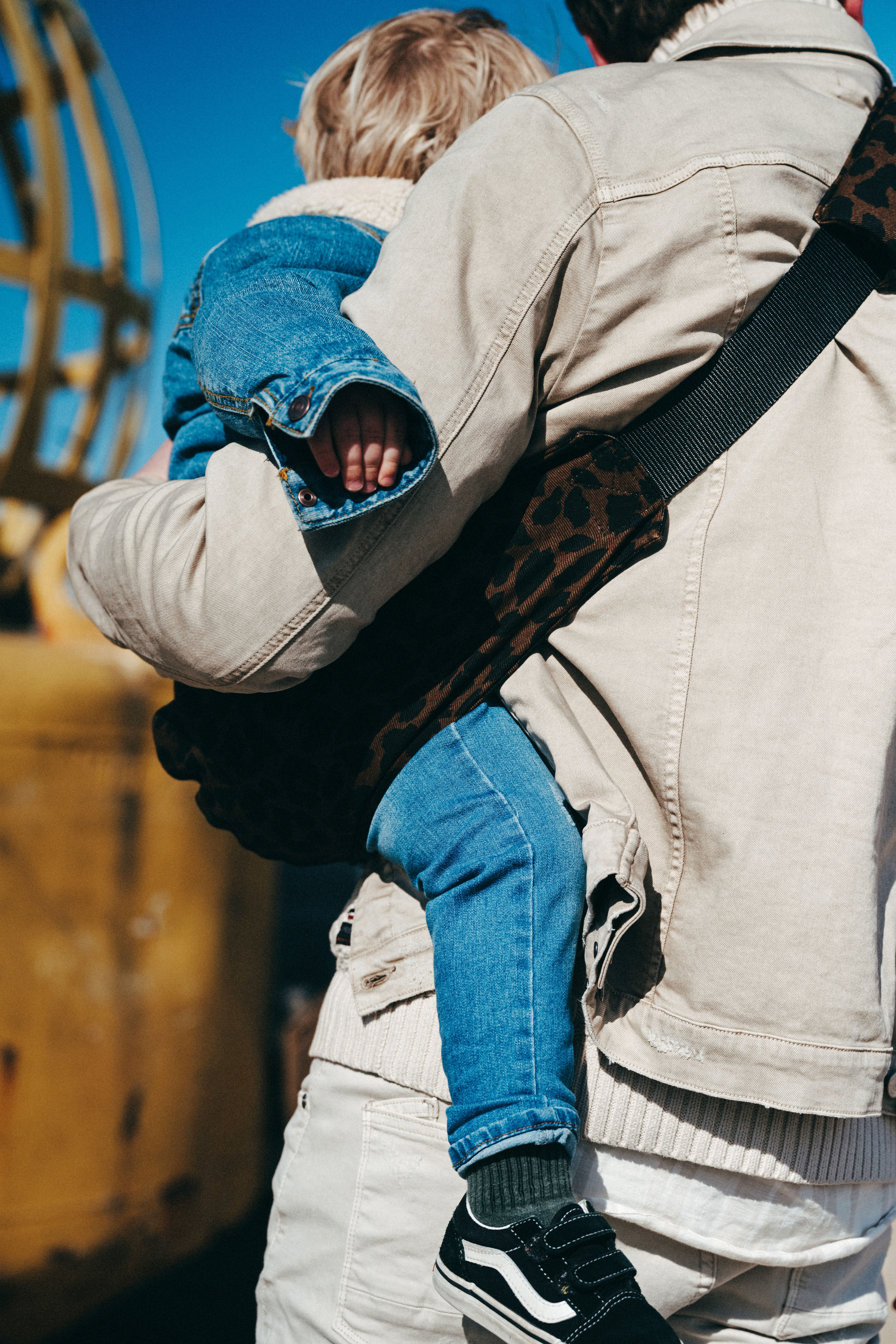 Toddler Carrier - Brown Leopard