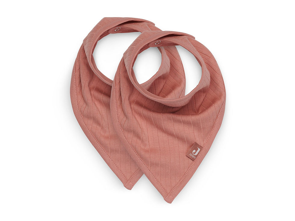 Bib Bandana 2 Pack - Rosewood