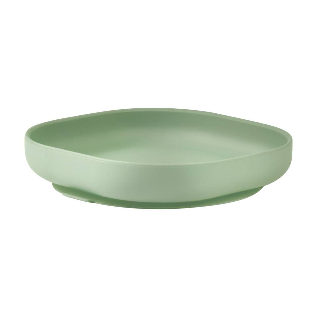 Silicone Suction Plate - Sage Green
