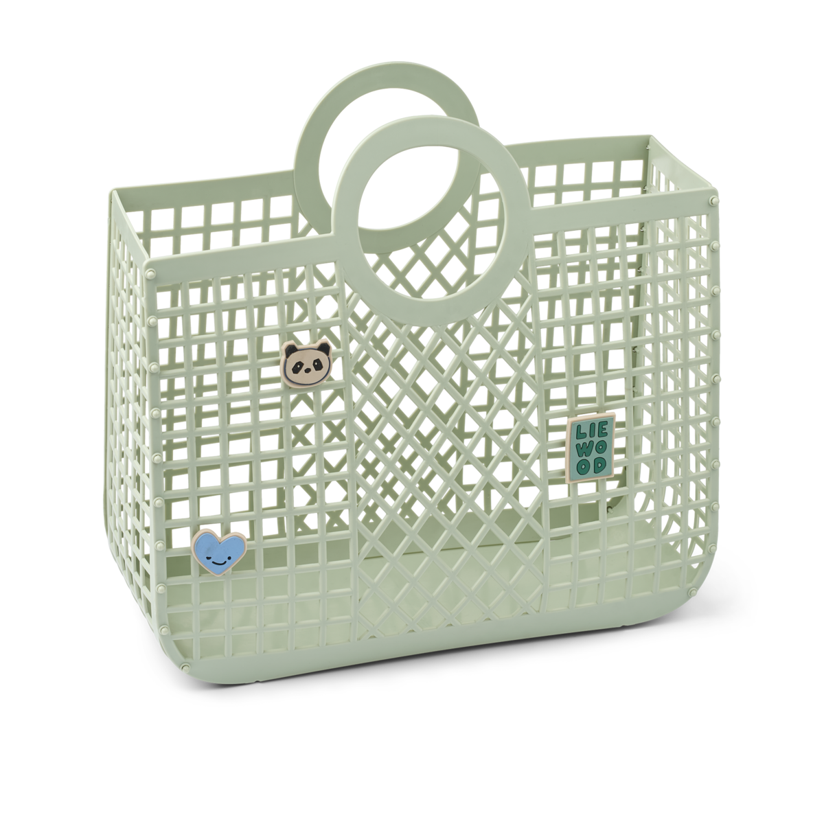 Bloom Basket with Charms - Peppermint