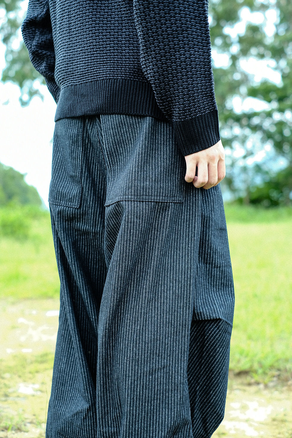 縮圖：Straight Grain Cocoon Work Pants