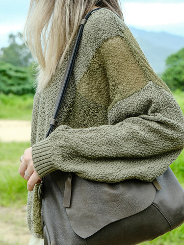 美品　lugly Patchwork Sweater BDA21403UA Patchwork Sweater | Meshiyz