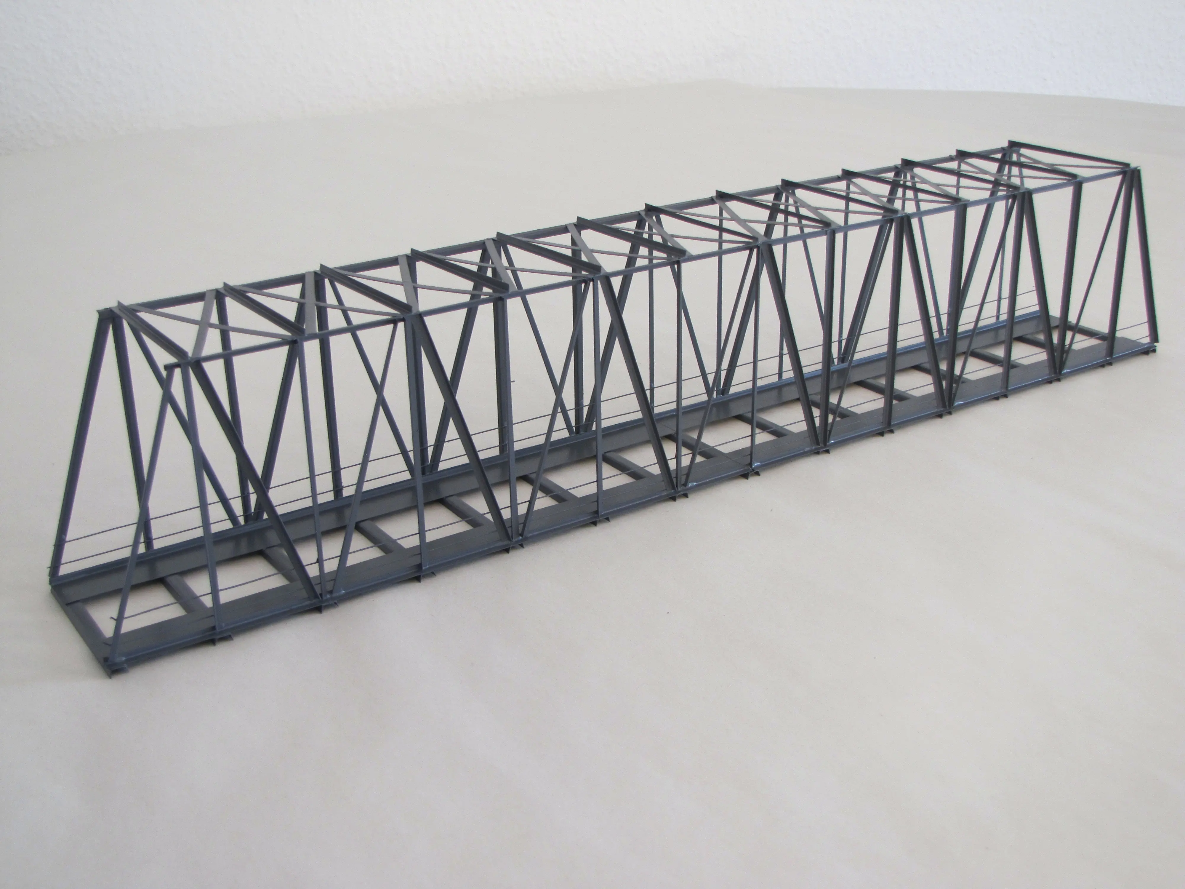 Box girder bridge 49.5 cm 1-track (19.5 in)