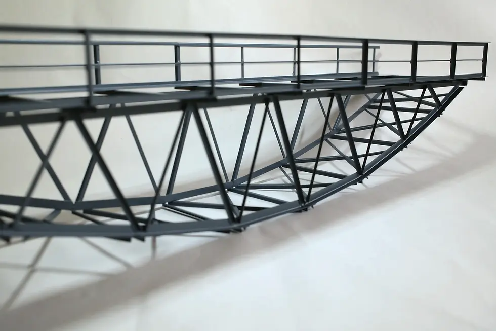 Thumbnail: Bow string bridge 49 cm 1-track (19.3 in)