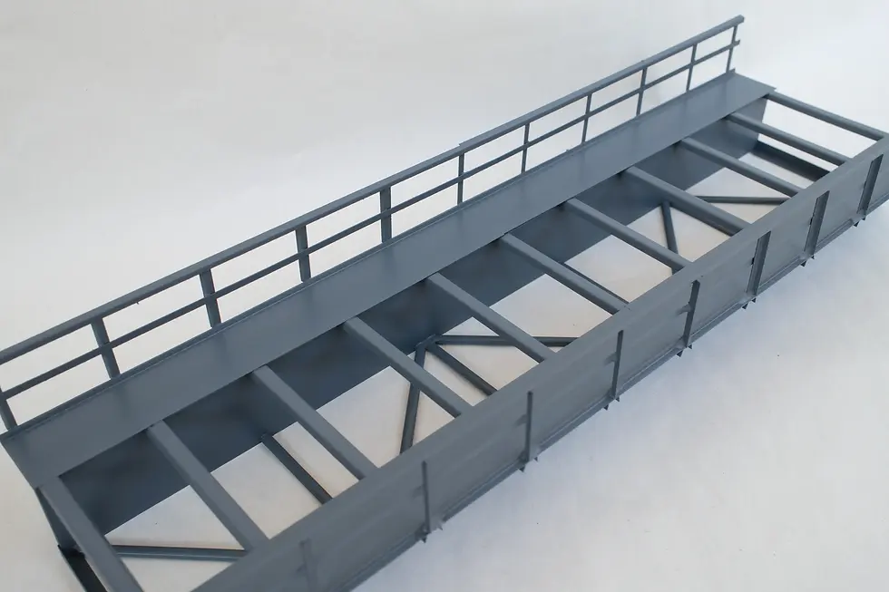 Miniaturbild: Blechträgerbrücke 36 cm 1-gleisig