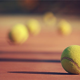 Tennis Balls Outdoors