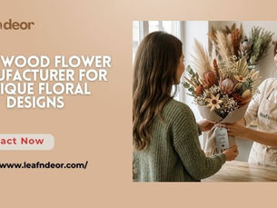 Sola Wood Flower Manufacturer for Unique Floral Designs
