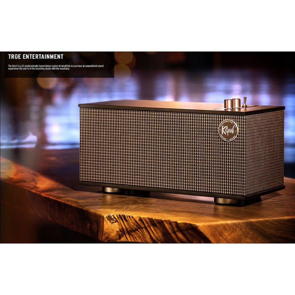 Thumbnail: Klipsch The One II bluetooth wireless aktif speaker stereo speaker