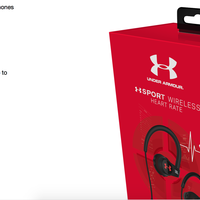 Thumbnail: JBL Under Armour Sport wireless heart rate in ear bluetooth headphone