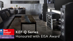 Just announced – KEF Q Series honoured with EISA Award!