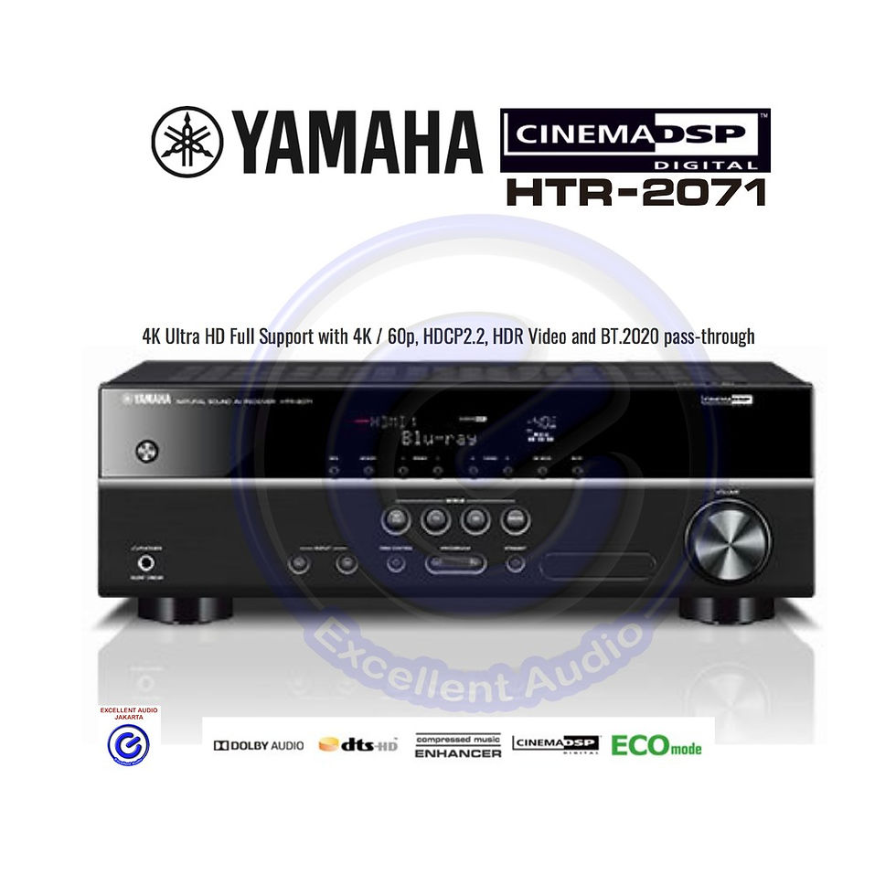 Thumbnail: Paket Yamaha HTR 2071 NS SW100 NS F150 NS P150 home theatre 5.1