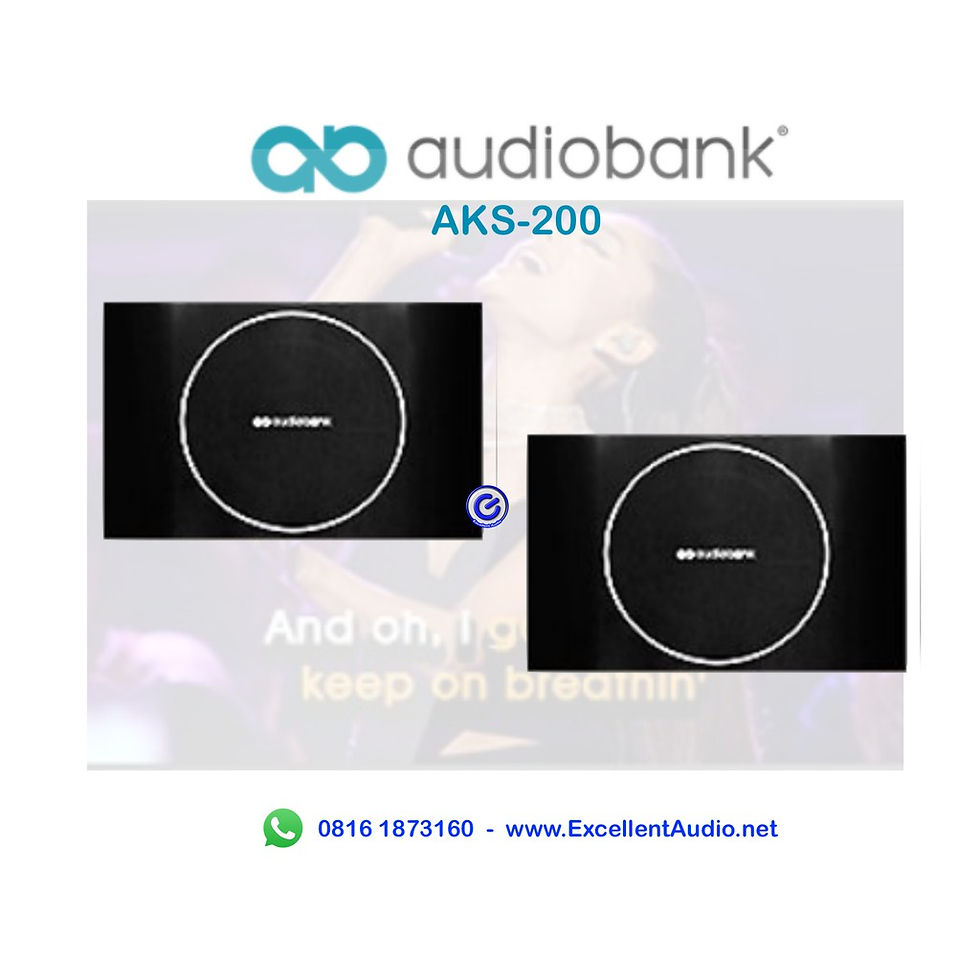 Thumbnail: Paket Karaoke Audiobank AB3000 AKS200 ALpha X WMX177 karaoke rumah
