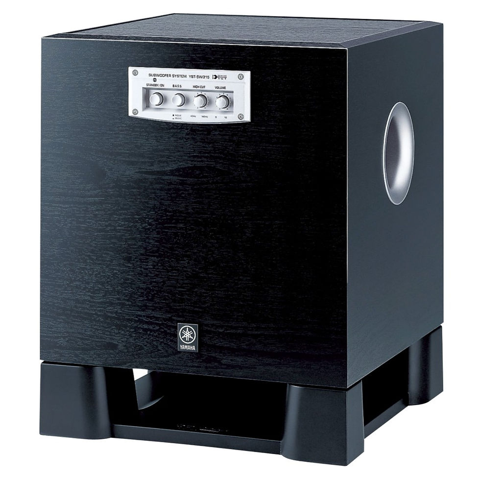 Thumbnail: Paket Yamaha RXV 585 NSP150 NSF 150 YST SW315 home theatre 5.1 kanal