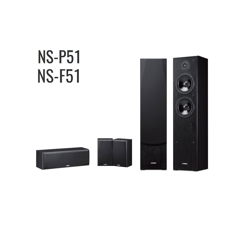 Thumbnail: Paket bluetooth Yamaha HTR 2071 NS SW100 NS F51 NS P51 home theatre 5.1 system