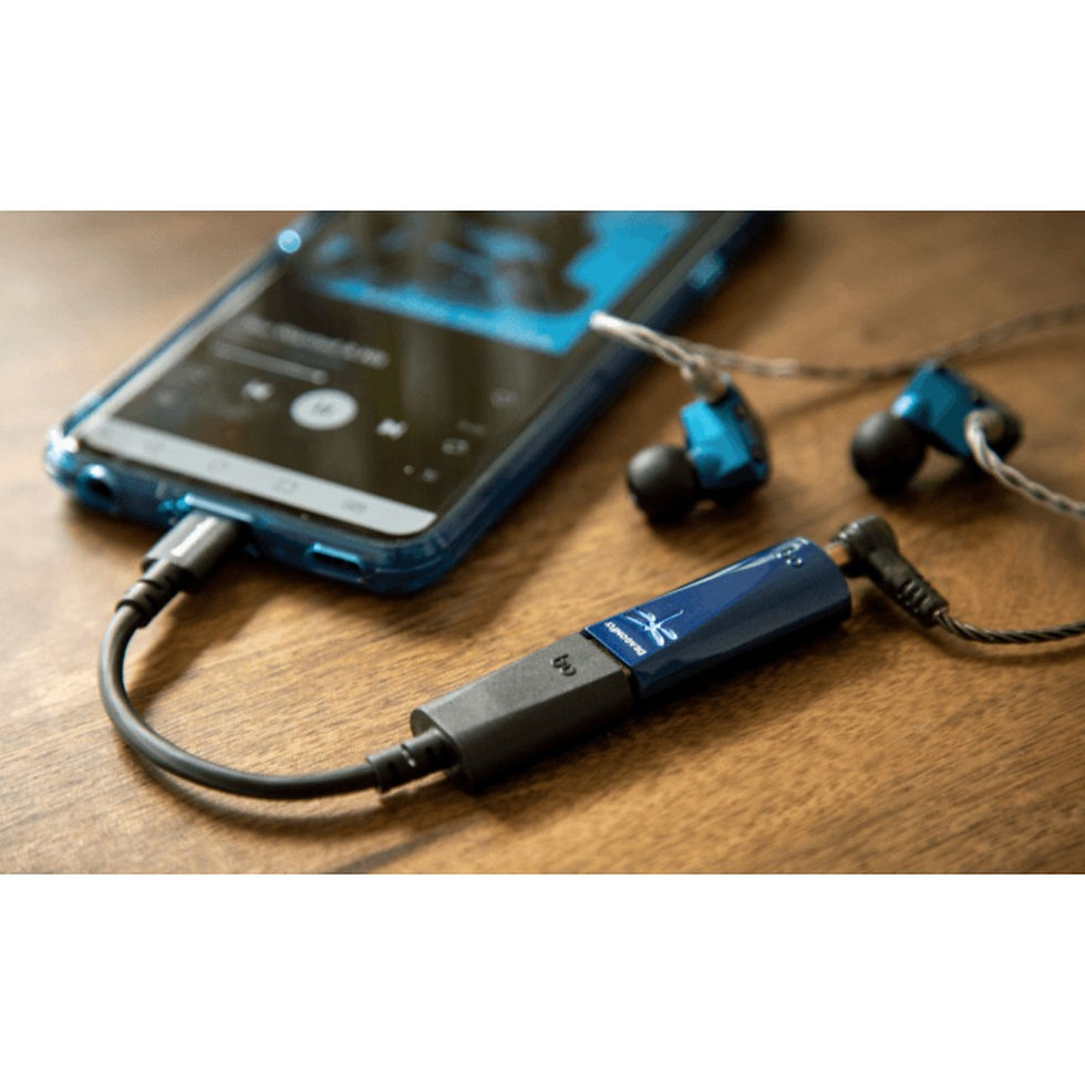 Thumbnail: Audioquest Dragonfly Cobalt portable USB DAC headphone amplifier