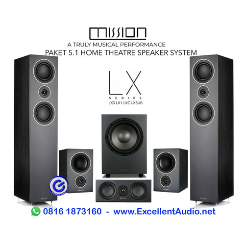 mission lx3 speakers