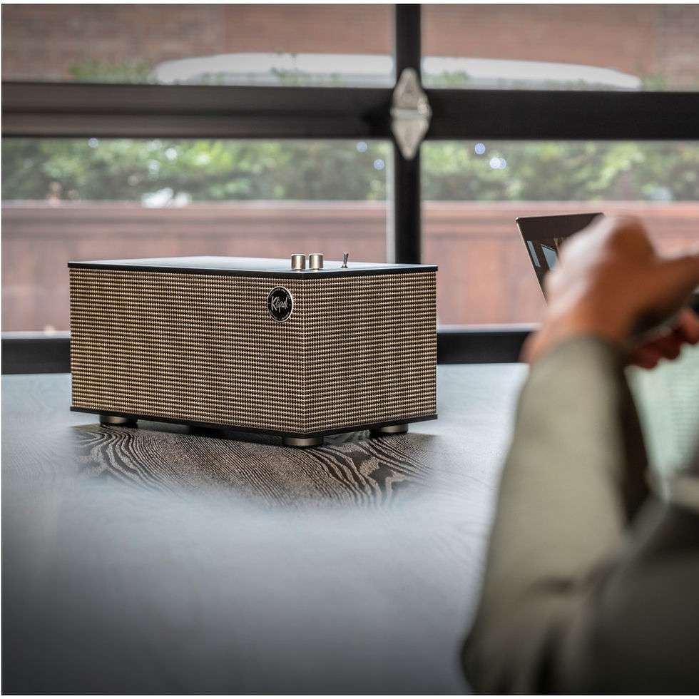 Thumbnail: Klipsch The Three II bluetooth stereo wireless aktif speaker