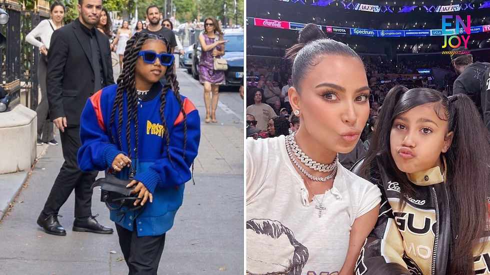 NOrth Wes comparte su pasión por la moda y el Baloncesto