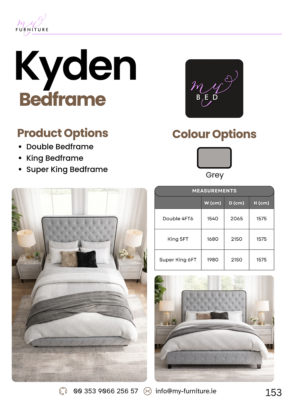 Thumbnail: Kyden Bedframe