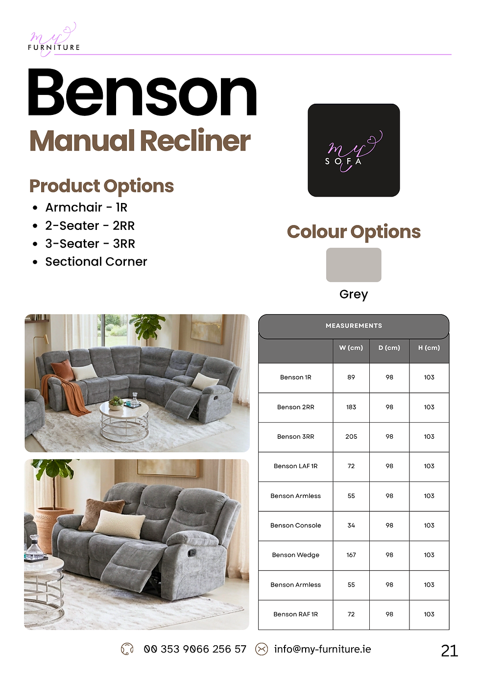 Thumbnail: Benson Sofa Collection