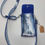 Thumbnail: Glimmend zilver en blauw telefoontasje