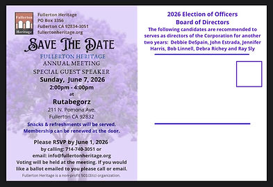 annual meeting back postcard