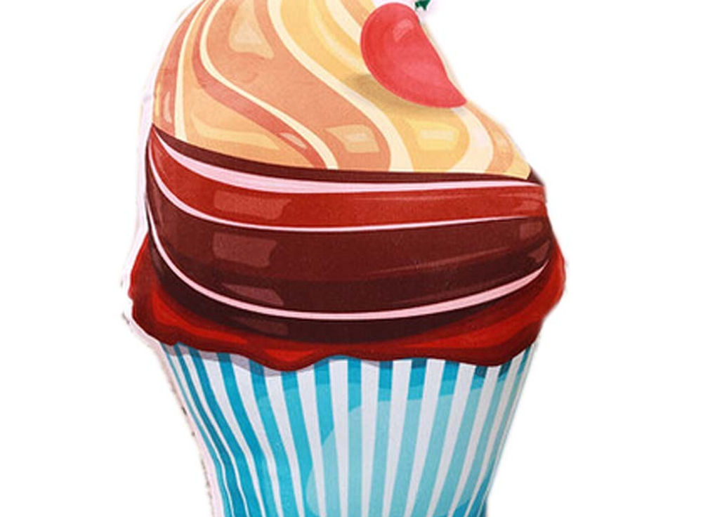 Cute 3D Cupcake Small Plush Stuffed Toy Sofa Bed Decorative Throw Pillow Cus