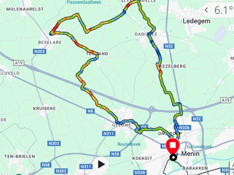 Balade vélo du 18 avril