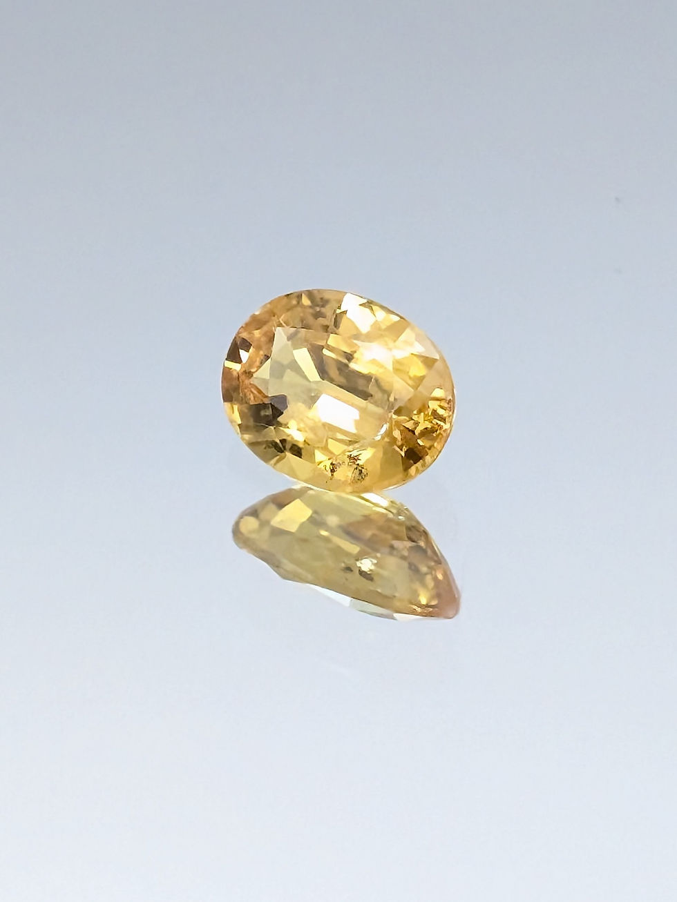 Miniature : SAPHIR 1.46ct jaune du Sri Lanka