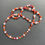 Miniature : Collier Rose Cornaline