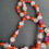 Miniature : Collier Rose Cornaline