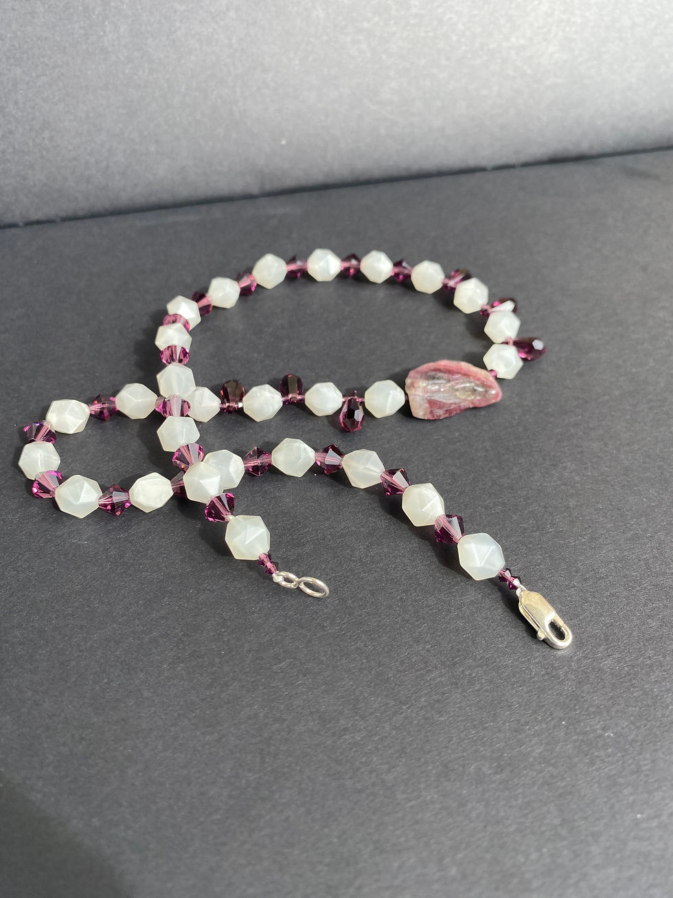 Miniature : Collier Tourmaline Violine