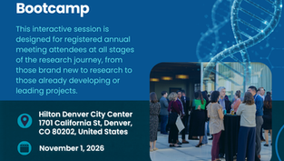 Pre Annual Meeting Workshop: Gain Research Insight, Direction, and Connections at the CGA-IGC Research Bootcamp! 