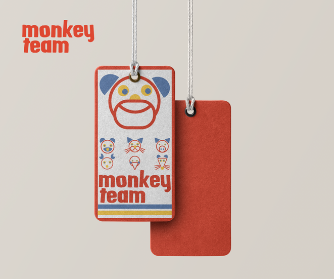 monkey team label