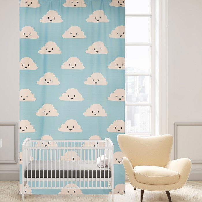 KOZZY HOME RFE180 Dijital Baskılı Tek Kanat Fon Perde 140x270 cm Kopyası Kopyası