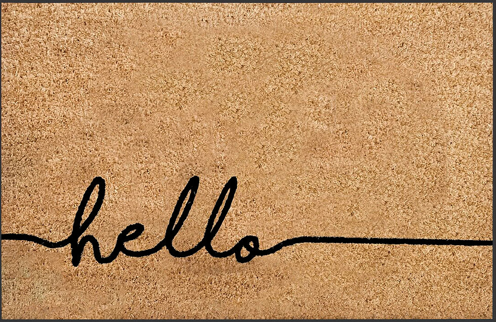 Küçük resim: Kozzy Home Dijital Baskılı Kapı Önü paspası  RFE1112