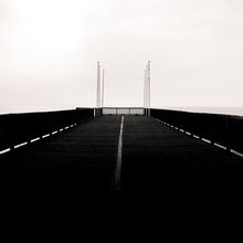 Le dessus de la jetée de Sainte-Adresse au Havre.