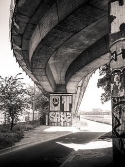 Un échangeur Loe long de la seine du coté de Charenton le Pont